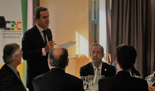 Presidente do porto de Barcelona é o convidado especial do primeiro almoço do ano da CCBC
