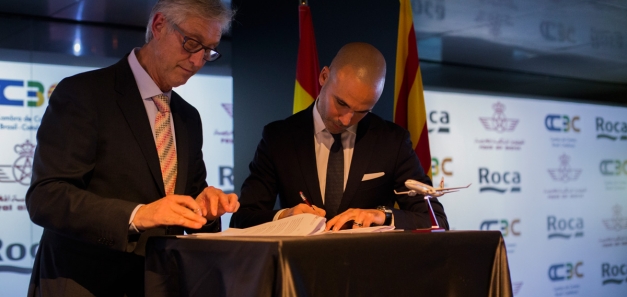 La CCBC renova el conveni de col·laboració amb Royal Air Maroc