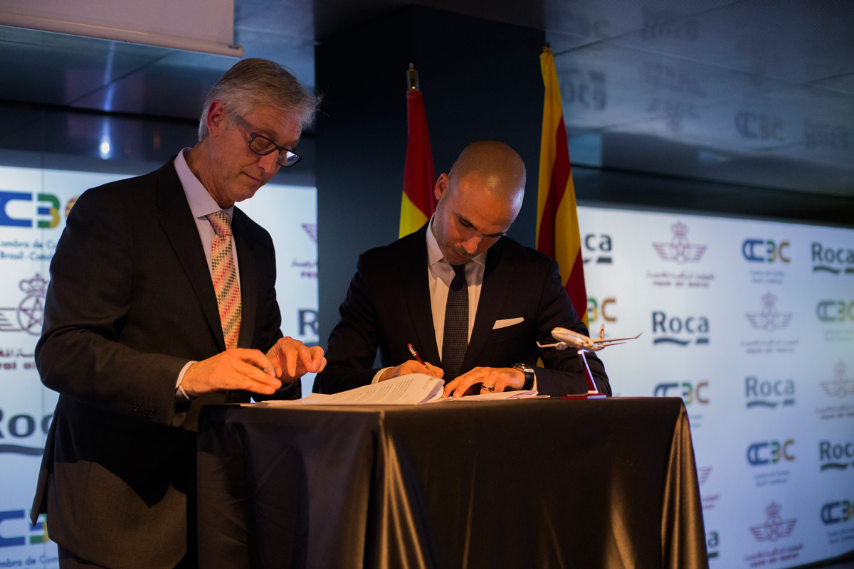 CCBC renova convênio de colaboração com Royal Air Maroc