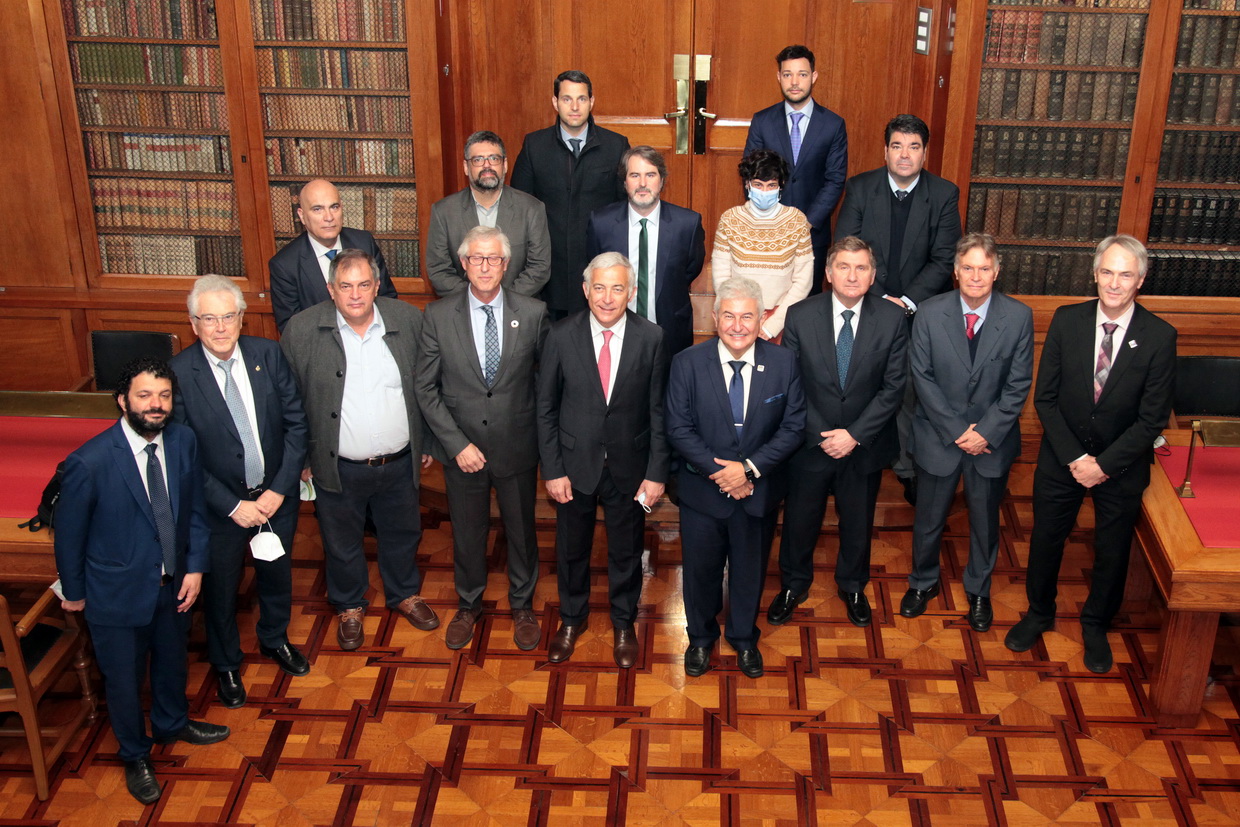 O ministro da ciência, tecnologia e inovações do Brasil, Marcos Pontes, visita Barcelona