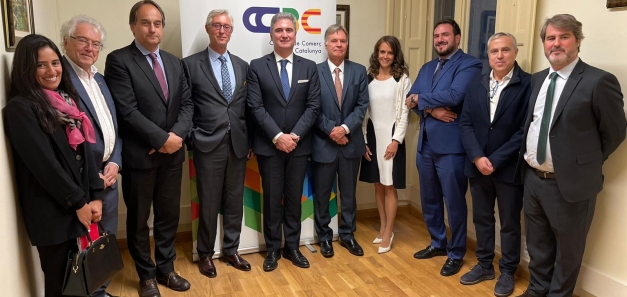 Trobades de la CCBC amb el nou Ambaixador de Brasil a Espanya, Orlando Leite