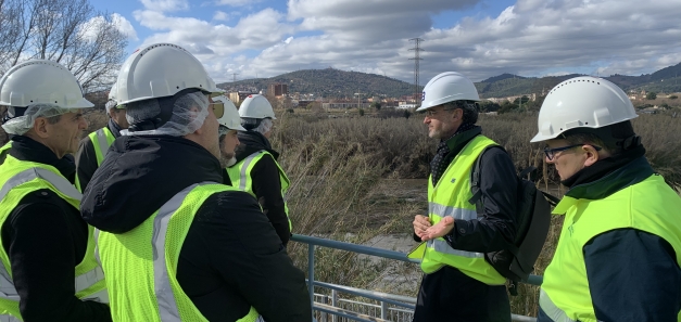 CCBC visita a la depuradora de AGBAR: visita exclusiva a la depuradora de Agbar en Sant Joan Despí
