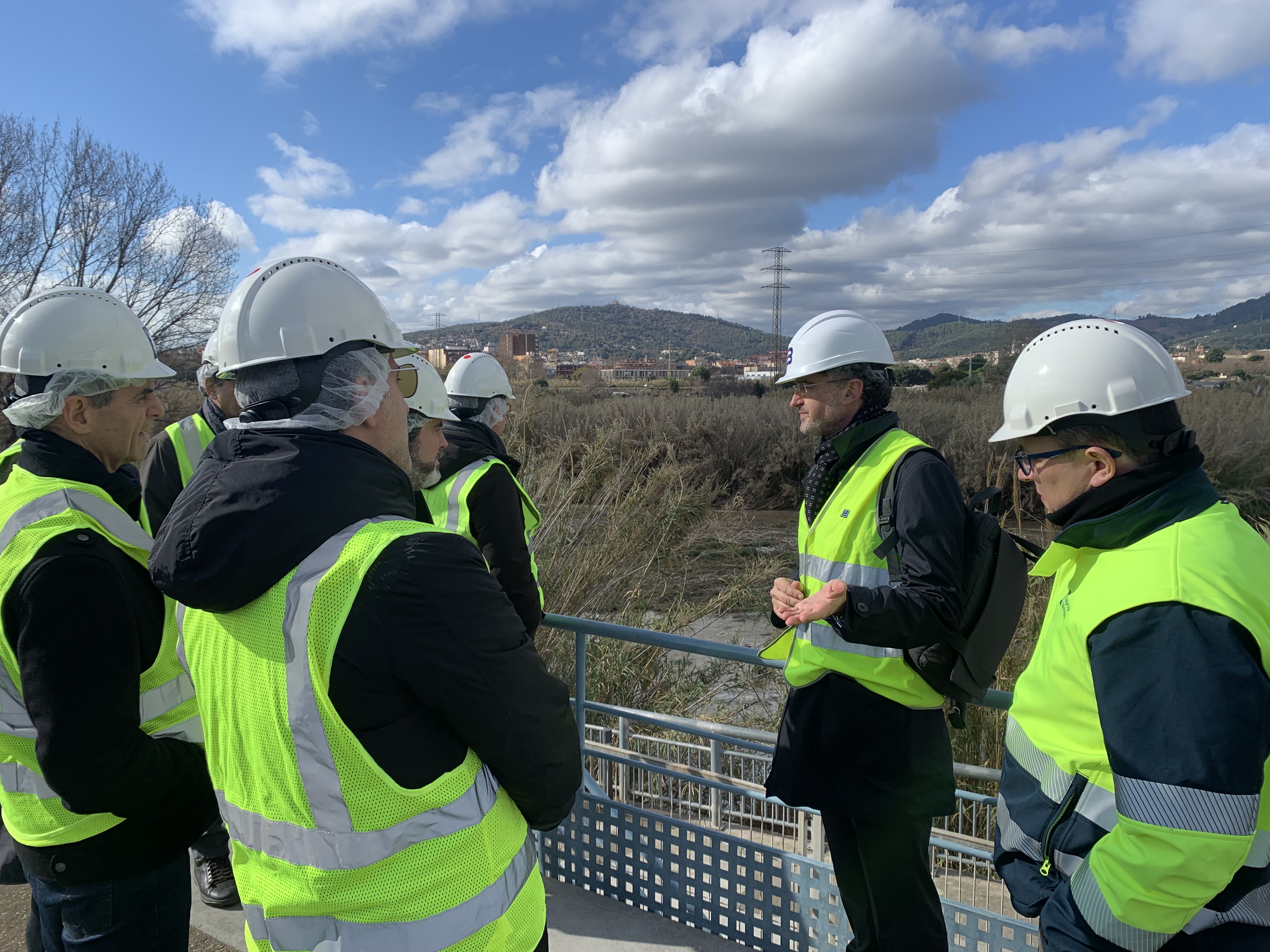 CCBC visita a planta potabilizadora de AGBAR: visita exclusiva a estação de tratamento de água Agbar em Sant Joan Despí